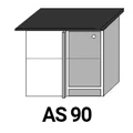 Kép 1/7 - ANTÓNIA AS90 sarok jobbos (GAS 90)