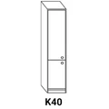 Kép 1/8 - LAURA K40 zárt ajtós kamra elem, balos