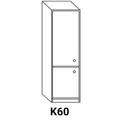 Kép 1/8 - LAURA K60 zárt ajtós kamra elem, balos