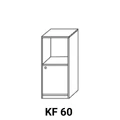 Kép 1/7 - ANTÓNIA KF60 beépíthető sütős, ajtós elem, jobbos