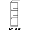 Kép 1/7 - ANTÓNIA KMTB60 beépíthető sütős-mikrós elem, jobbos