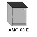 Kép 1/7 - ANTÓNIA AMO 60 E egyajtós balos mosogatós elem munkalappal, tál nélkül