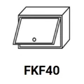 Kép 1/7 - ANTÓNIA FKF40 felső félmagas, kamra mélységű felnyílós elem