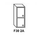 Kép 1/7 - ANTÓNIA F30 2A-as 2 ajtós zárt elem balos