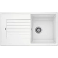 Kép 1/6 - BLANCO Zia 5 S medence + csepegtetős silgránit mosogató - Fehér