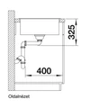 Kép 6/6 - BLANCO Zia XL 6 S Compact medence + csepegtetős silgránit mosogató - Antracit