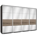 Kép 3/3 - MIRROR 318 cm tükrös tolóajtós gardrób - VÁLASZTHATÓ SZÍNEKBEN