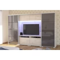 Kép 2/5 - BOND 4MF 318 cm TV-s gardrób - VÁLASZTHATÓ SZÍNEKBEN - MAGASFÉNYŰ