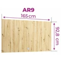 Kép 2/2 - ARIANA TV-s hátfal elem - Artisan Tölgy (AR9)