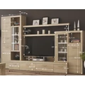 Kép 3/4 - ATLANTIS NEW nappali szekrénysor 312 cm LED világítással - Sonoma Tölgy