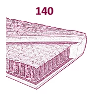 140 x 200 méretben