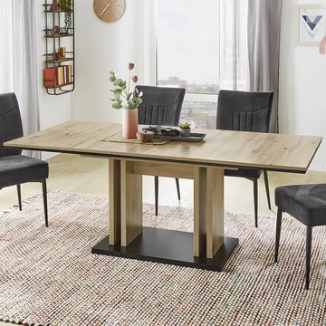 RHEDE asztal 160(+40) cm - Artisan Tölgy