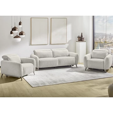BELVEDERE 2+1+1 automata relax TV ülőgarnitúra - 432-07 Bézs