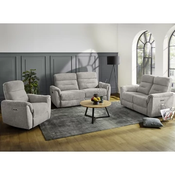 IDAHO 3+2+1 automata relax TV ülőgarnitúra - 417-19 Szürke