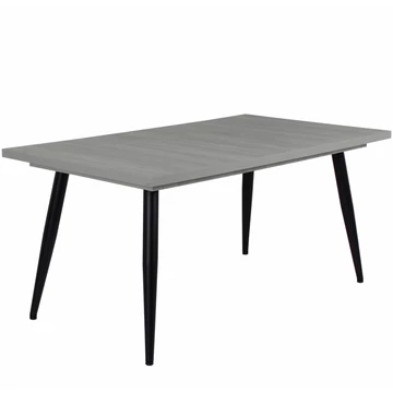 ALASKA asztal 160(+40)cm - Katthult / Fekete