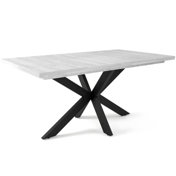 DOROTHY asztal 160(+40)cm - Katthult / Fekete