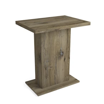 KIRA asztal 70x50(+50) cm - Sötét Justus Tölgy