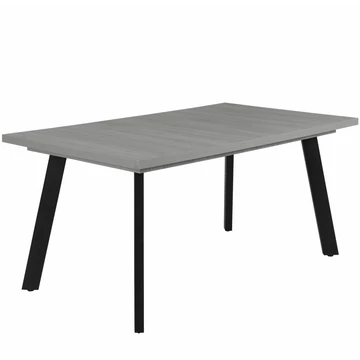LINETT asztal 160(+40)cm - Katthult / Fekete