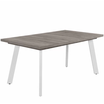 LINETT asztal 160(+40)cm - San Remo / Fehér