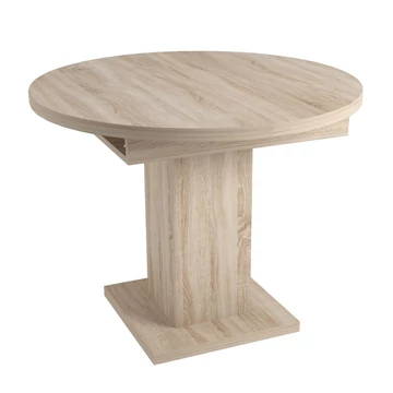 MAROCCO körasztal 100(+40)cm - Sonoma Tölgy