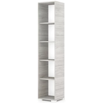 POLLY könyvespolc 42 cm - Katthult / Fehér láb