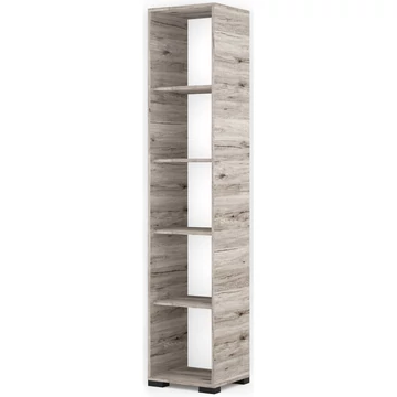 POLLY könyvespolc 42 cm - San Remo / Fekete láb