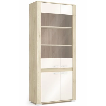 CORTINA 90-es üveges elem - Cotta Cremona / Magasfényű Beige (C3)
