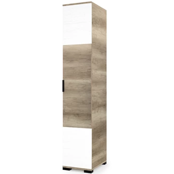 GALAXY G2 ruhás teleajtós elem 40 cm - Canyon Tölgy / Rusztik Fehér (Erezett Fehér)