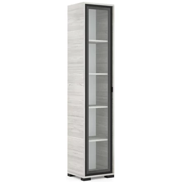 POLLY vitrines polcos elem 42 cm BALOS - Katthult / Fekete