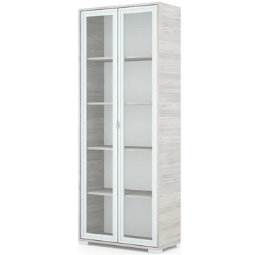 POLLY vitrines polcos elem 80 cm - Katthult / Szürke