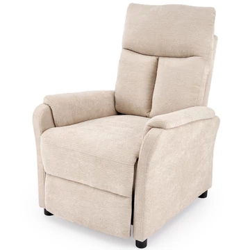 ZAHIR relax TV fotel - Bézs szövet
