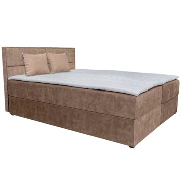 ARAMIS Boxspring franciaágy 160x200 cm - 1-es BÉZS