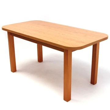 Piano asztal 160+(40)cm - Éger