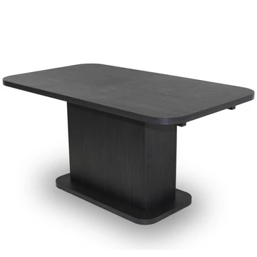 TORINO asztal 160(+50)cm - Nero