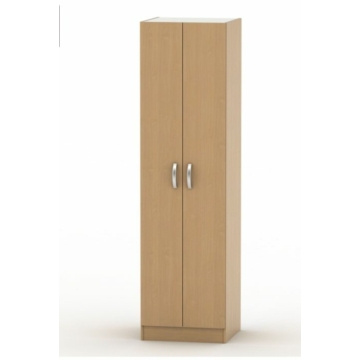 BETTY 2 2 ajtós, akasztós, polcos szekrény - Bükkfa színben - BE02-004-00