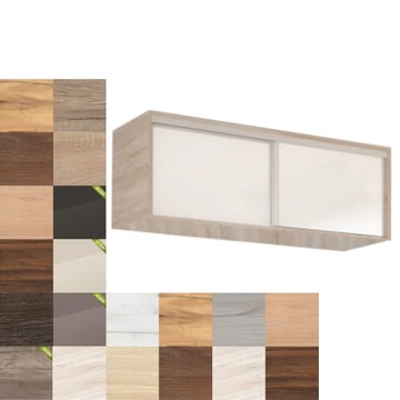 MAGASÍTÓ 200 cm-es gardróbhoz, 60 cm magas, VÁLASZTHATÓ SZÍNBEN - MAGASFÉNYŰ