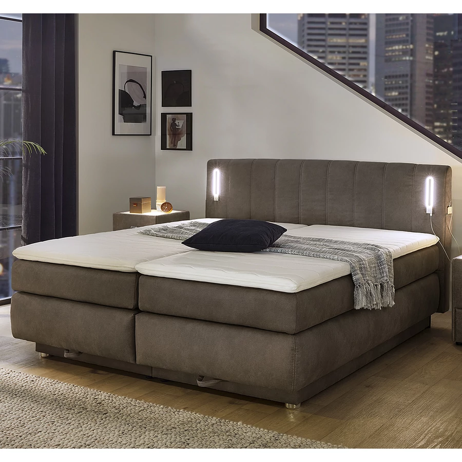 KATI boxspring franciaágy 180x200 cm - 415/08