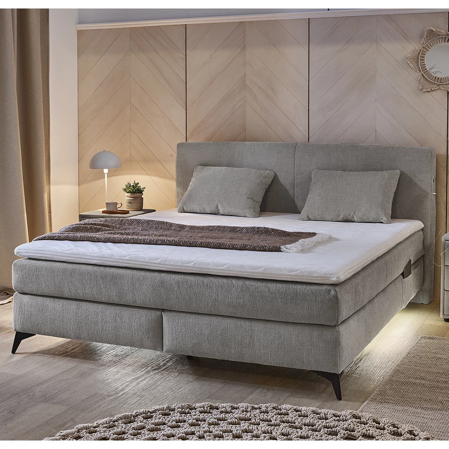 KIRA boxspring franciaágy 160x200 cm - 444/19