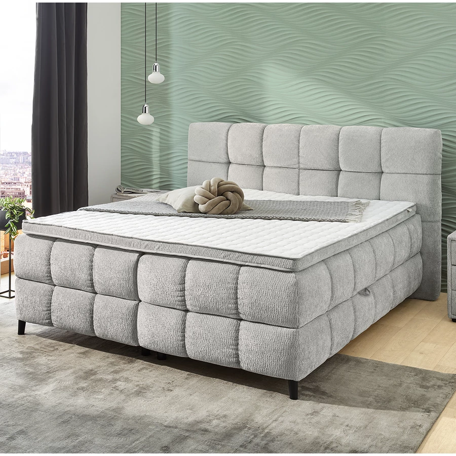 MOLLY boxspring franciaágy 180x200 cm - 410/39
