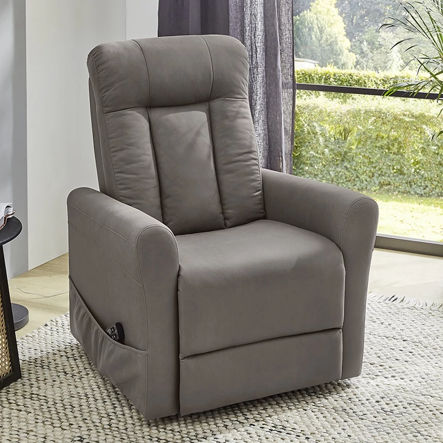 DETROIT automata relax TV fotel, felállás segítővel - Taupe