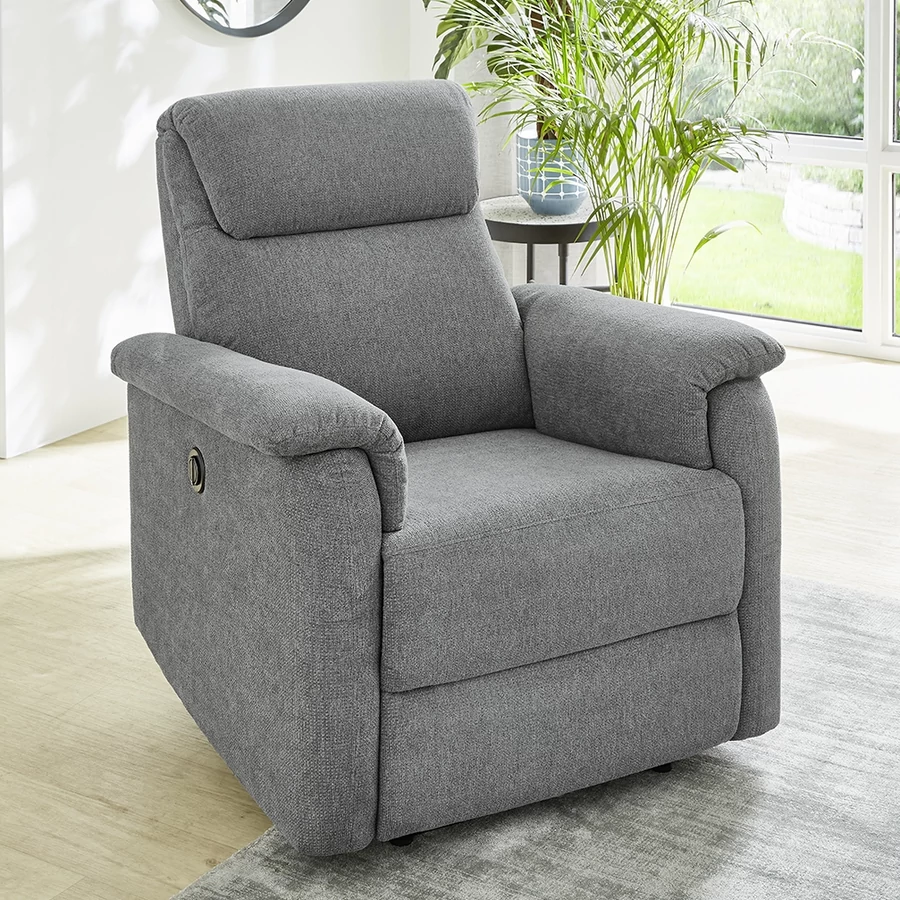 ALABAMA automata relax TV fotel - Szürke