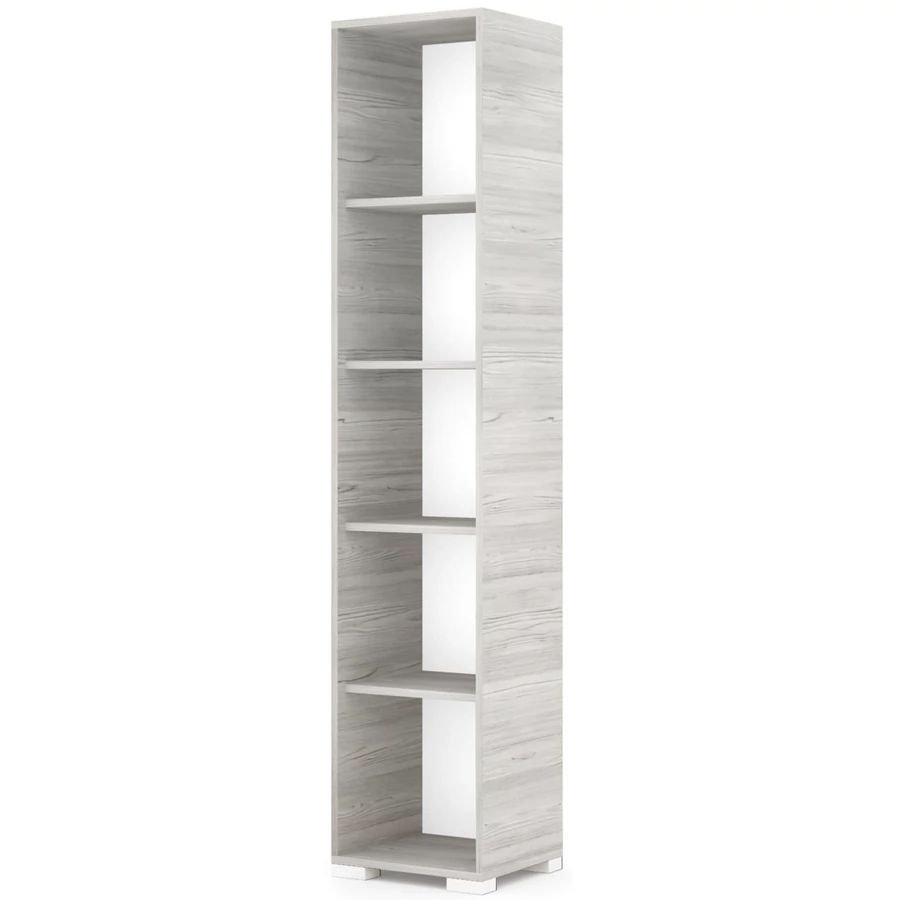 POLLY könyvespolc 42 cm - Katthult / Fehér láb