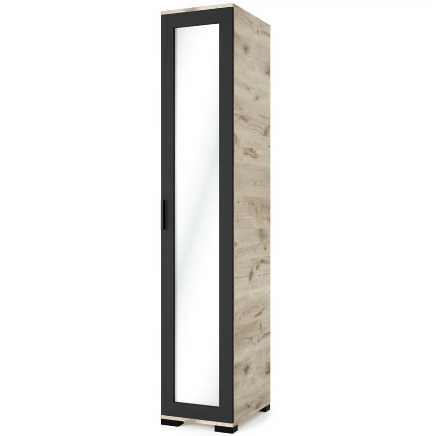 GALAXY G1 ruhás tükrös elem 40 cm - Viking Tölgy / Matt Fekete