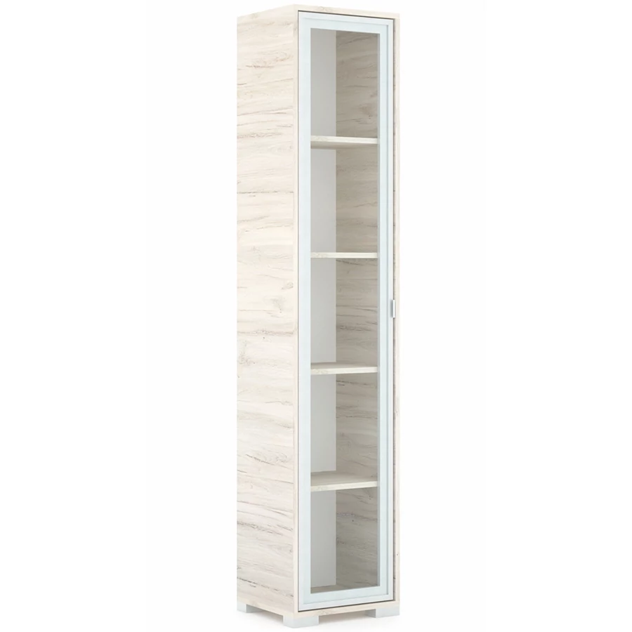 POLLY vitrines polcos elem 42 cm BALOS - Justus Tölgy / Szürke
