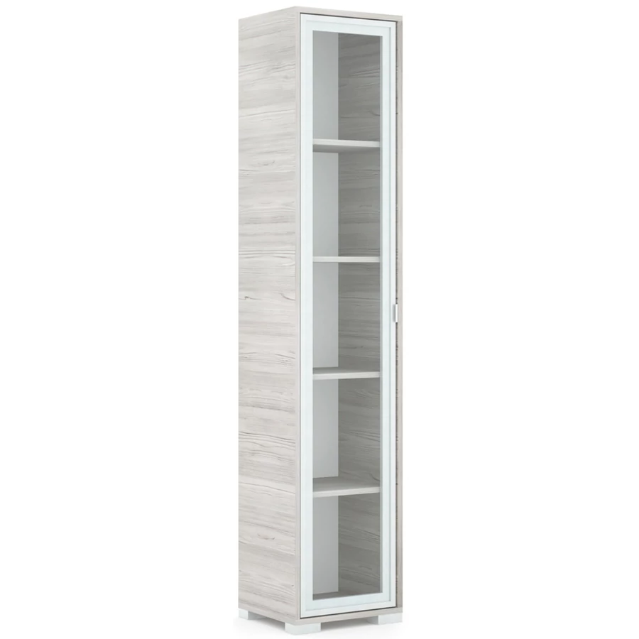 POLLY vitrines polcos elem 42 cm BALOS - Katthult / Szürke