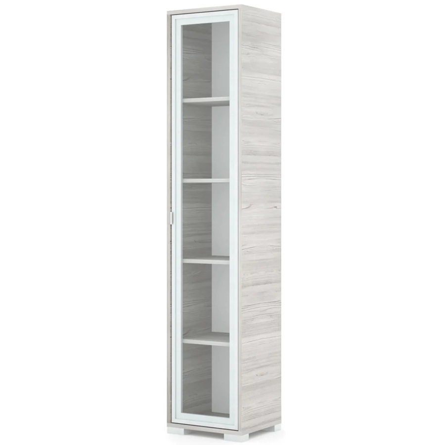 POLLY vitrines polcos elem 42 cm JOBBOS - Katthult / Szürke