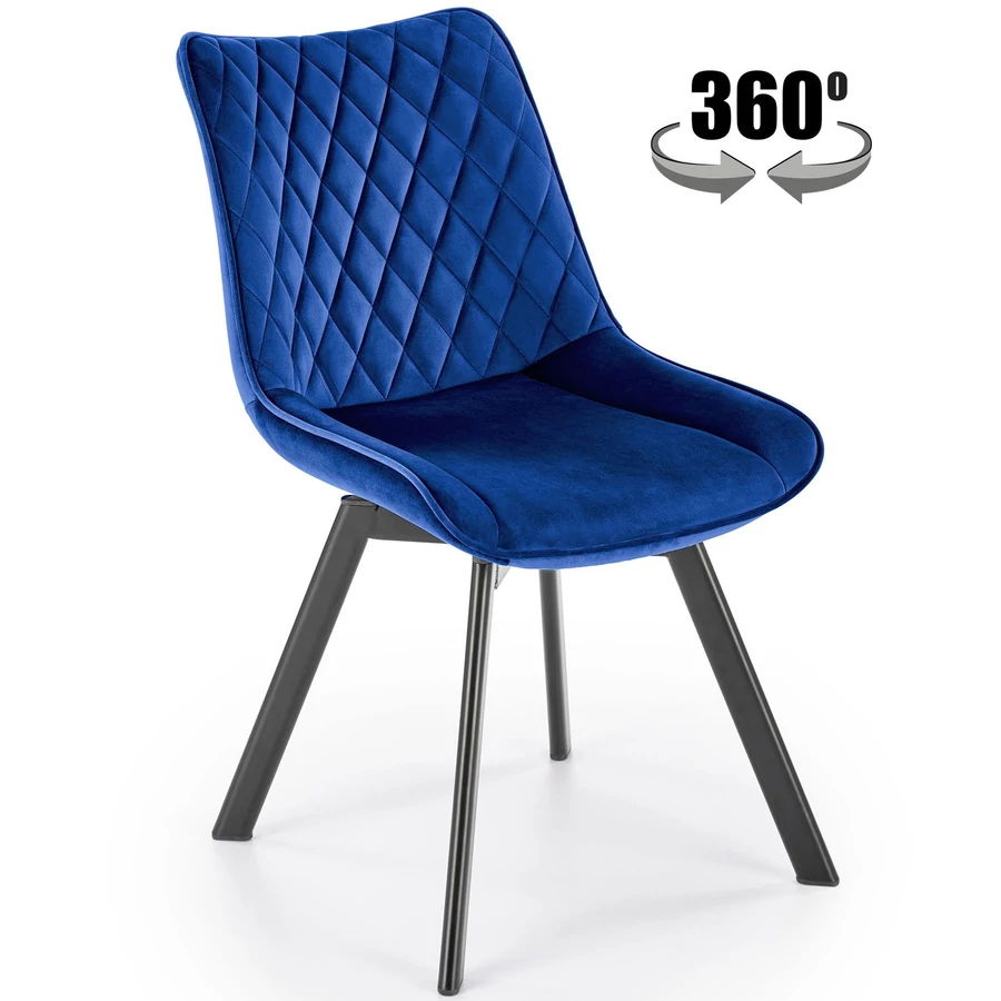 K520 szék - Sötétkék