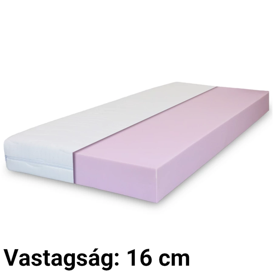 MoonLight BASIC 16 matrac 180x200 cm ALOE VERA huzattal - 16 cm vastag