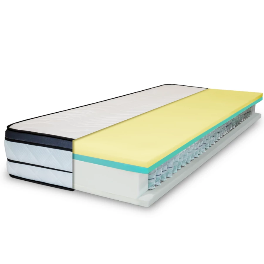 MoonLight TENCEL PILLOW TOP EXCLUSIVE táskarugós matrac 160x200 cm - 30 cm vastag