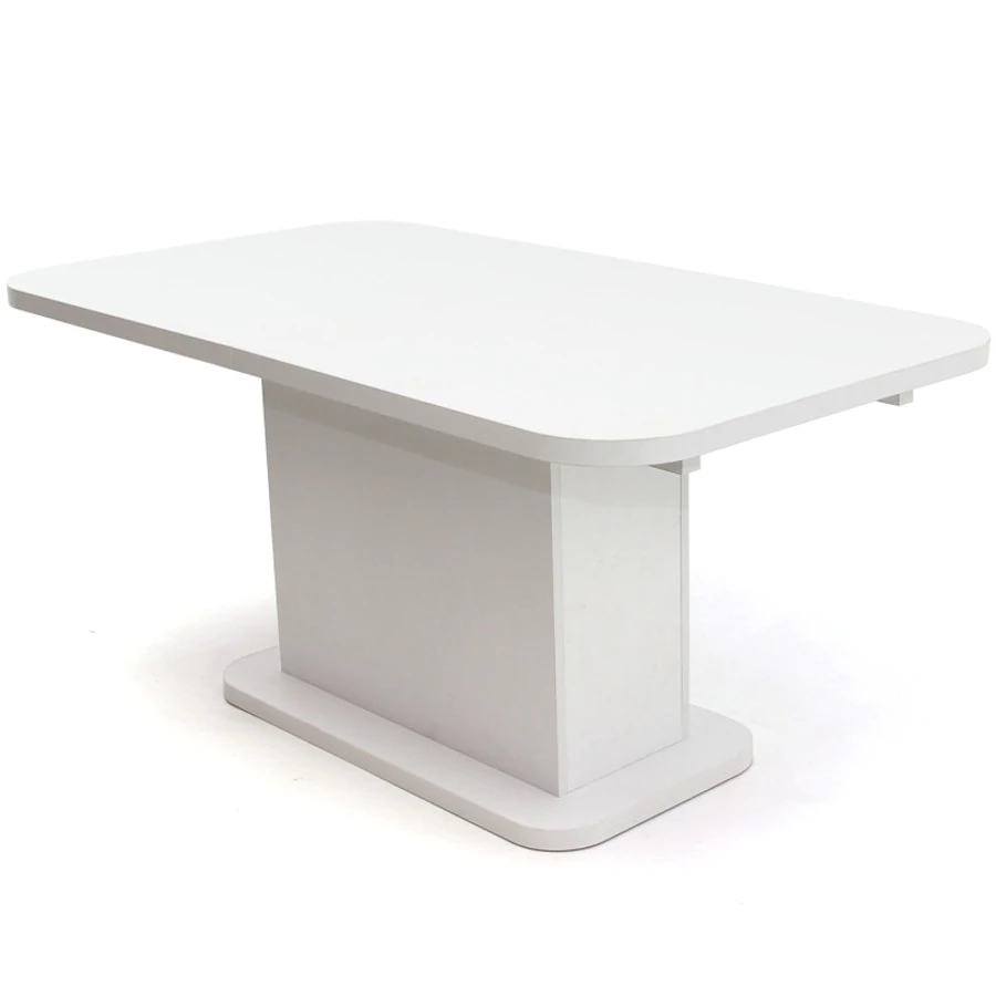 TORINO asztal 160(+50)cm - Fehér